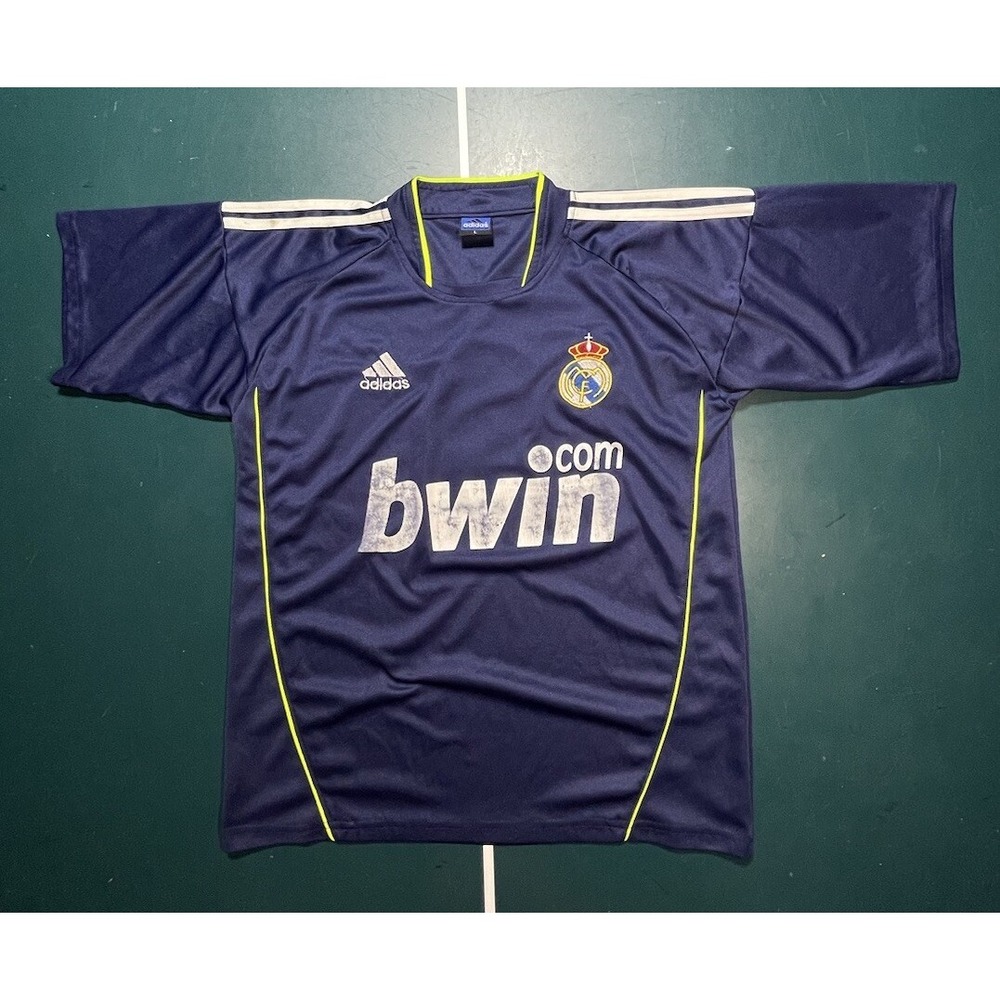 REAL MADRID 2012/13 AWAY SHIRT Large ORIGINAL VINTAGE ADIDAS‎ FOOTBALL SHIRT